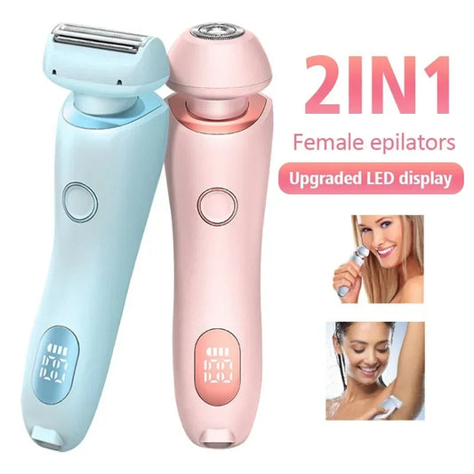 2-in-1 Epilator Trimmer